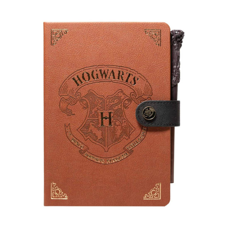 Harry Potter A5 Notebook With Wand Pen - دفتر